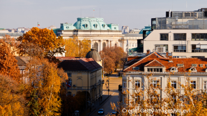 Sofia city view